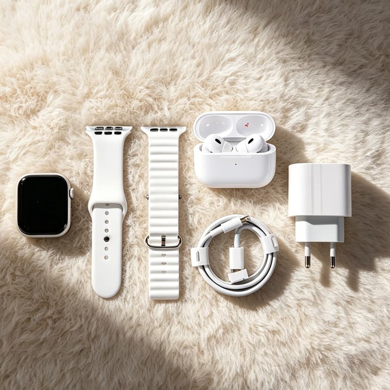 kit Smartwatch Relógio Inteligente 2026 Novo X10 2.2 Polegadas Para iOS Android Completo 6 Em 1 i13 TWS/Carregador