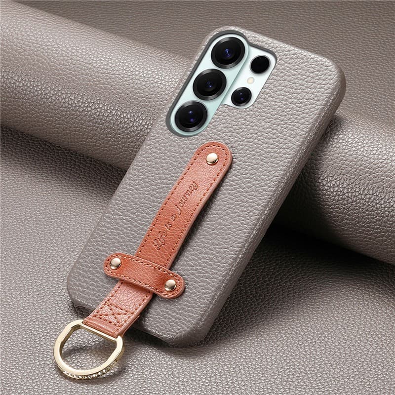 Capa De Telefone Com Suporte De Anel De Diamante Alça De Pulso Para Samsung Galaxy S26 Ultra S20 S21 S22 S23 S24 S25 Plu