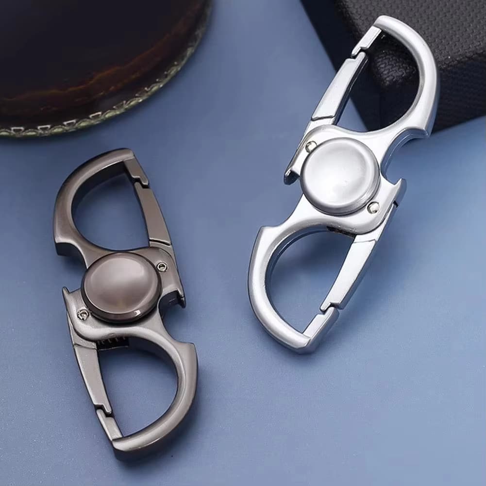 1PC Metal Fidget Spinner Chaveiro Multifuncional EDC Brinquedo Para Alívio Do Estresse