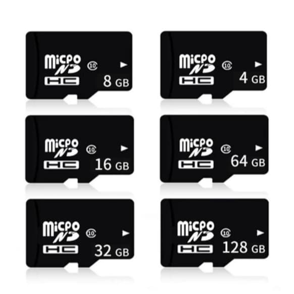 Cartão De Memória SD Micro Classe 10 1TB 512GB 256GB 128GB 64GB 32GB 16GB 8GB 4GB 2GB 1GB Universal