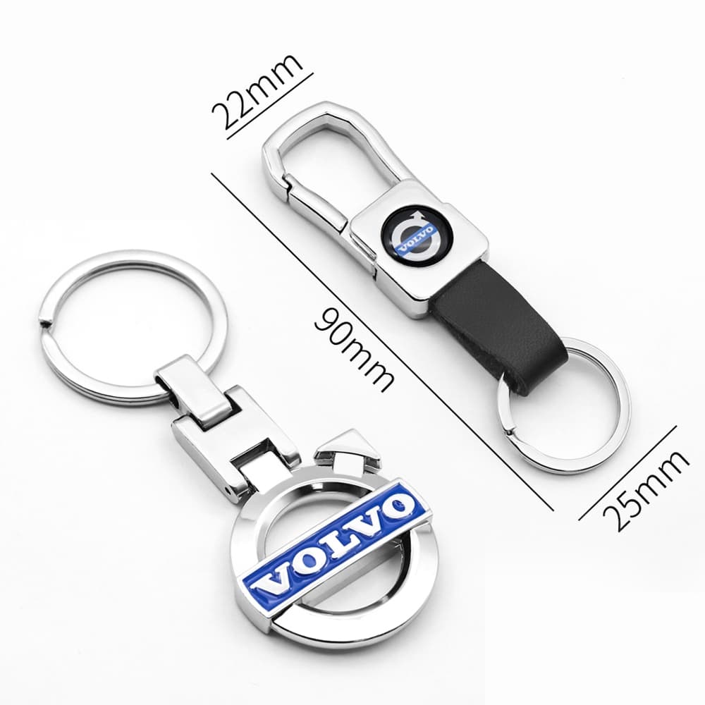 Volvo Logotipo Do Carro Liga De Zinco Chaveiro Decoração Metal Acessórios Para XC90 XC60 V50 S60 V70 V60 V40 S90 olestar