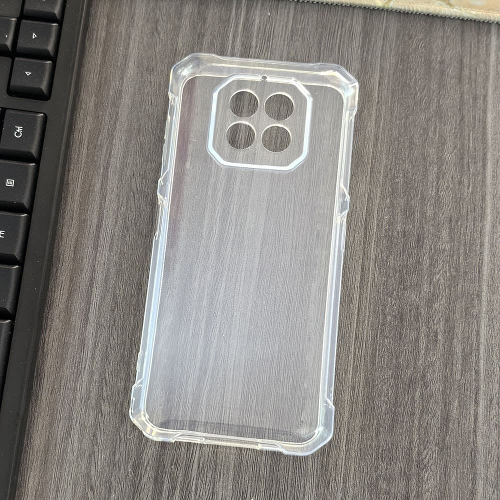 Capa Transparente De TPU Macio Para Cubot Kingkong ES 3 Protetora De Silicone Telefone