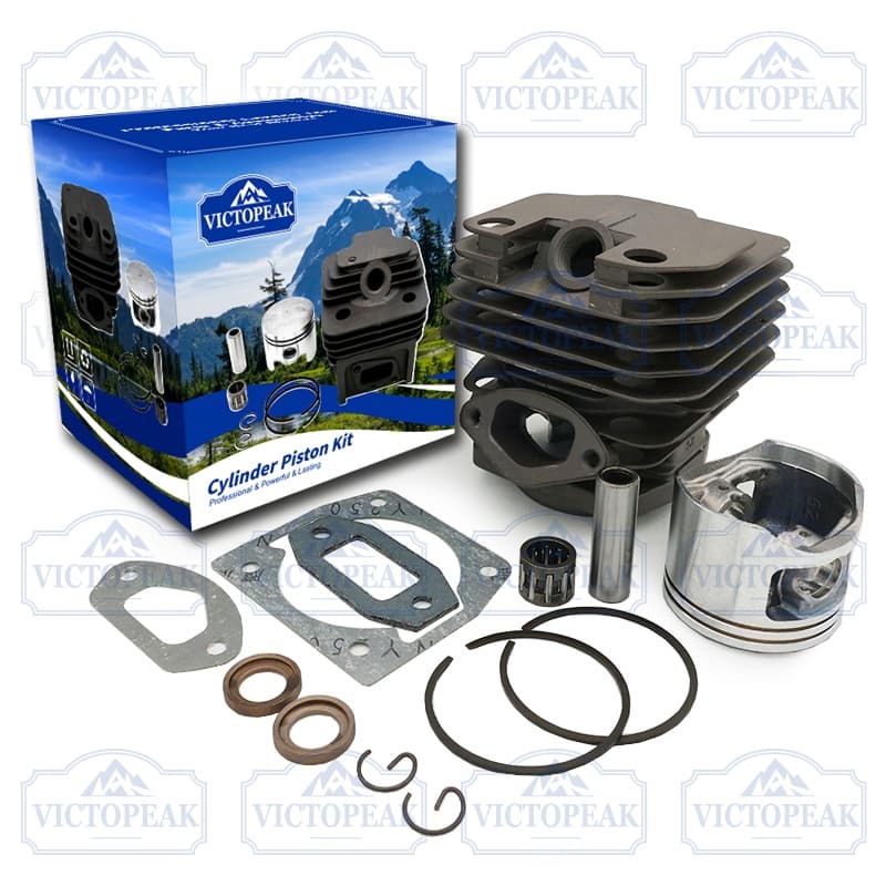 Kit De Pistão De Cilindro Para Motosserra A Gás 45cc 52cc 58cc 43mm 45mm 45.2mm Peças De Reposição Ferramentas Elétricas