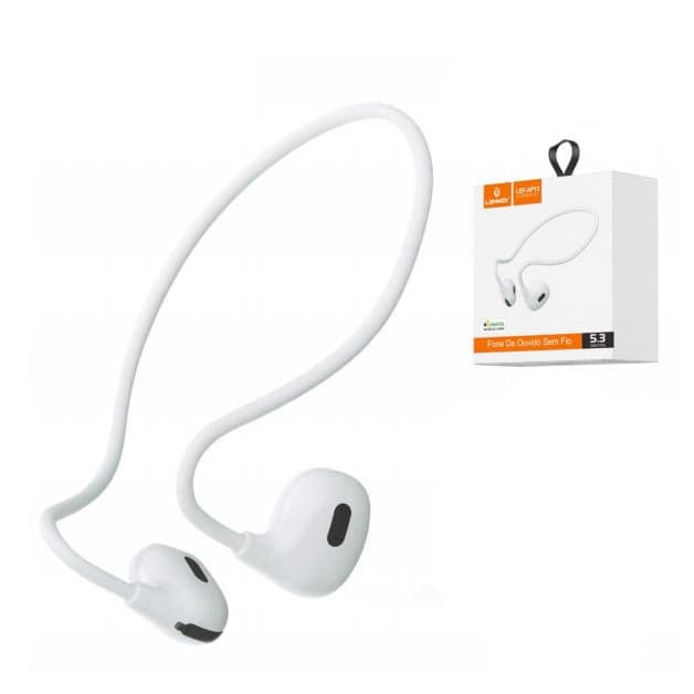 Headphone Condução Óssea para Academia e Corrida Leve, Seguro e Confortável para Ciclistas e Treinos ao Ar Livre