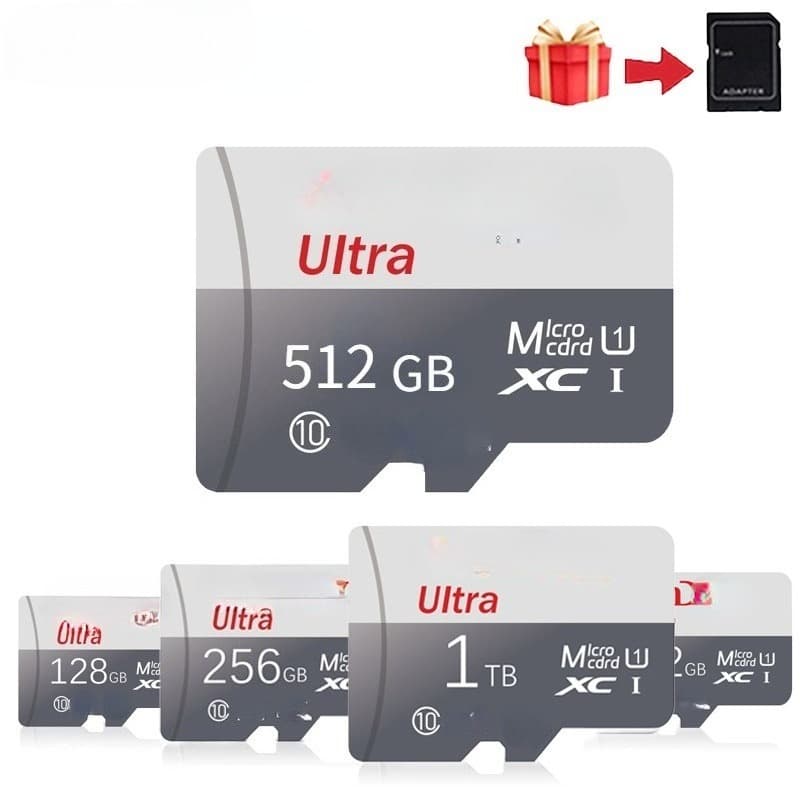 1024GB 1TB 128GB 256GB 512GB 100MB/s Cartões De Memória A1 Cartão De Câmera 4GB 8GB 16GB 32GB 64GB Micro SDcard Classe 1