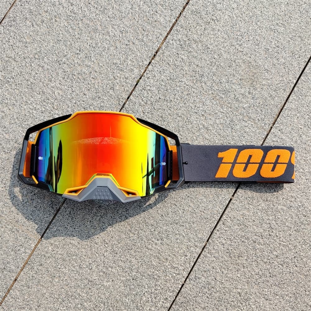 100 % Armega Óculos À Prova De Vento Ao Ar Livre Motocross Motocicleta De Bicicleta Poeira Capacete