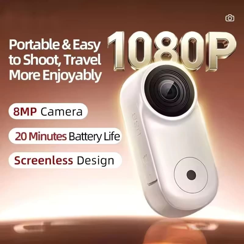4K Mini Câmera De Ação WiFi Polegar POV Portátil Corpo Cam Wearable Capacete Gravador Bolso Magnético Esportiva