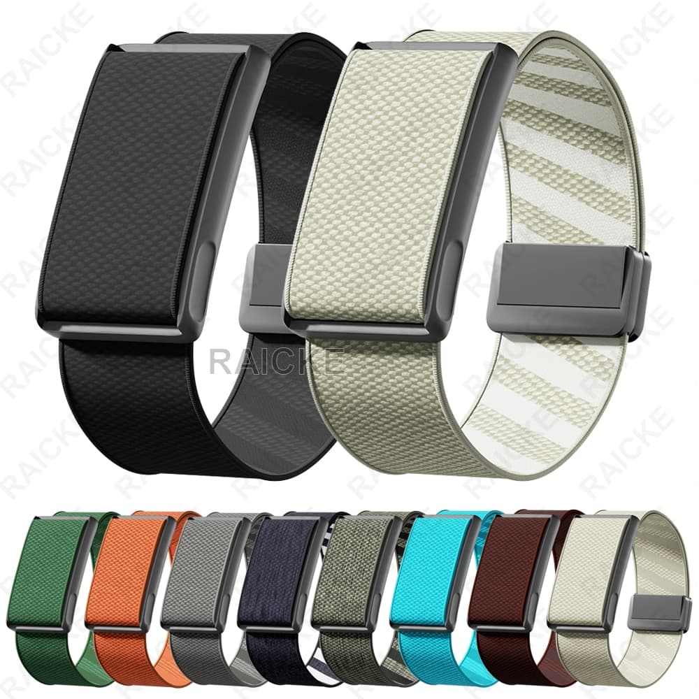 Pulseira De Nylon Respirável Com Caixa De Metal Relógio Esportivo Para Amazfit Helio Strap