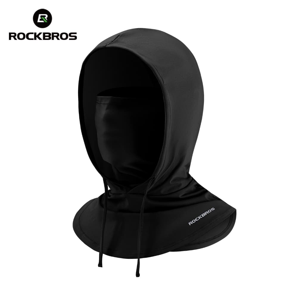 ROCKBROS Headwear Ice Silk UV Proteção Respirável Secagem Rápida Ciclismo Máscara UPF50 + Absorção De Suor Umidade Pesca