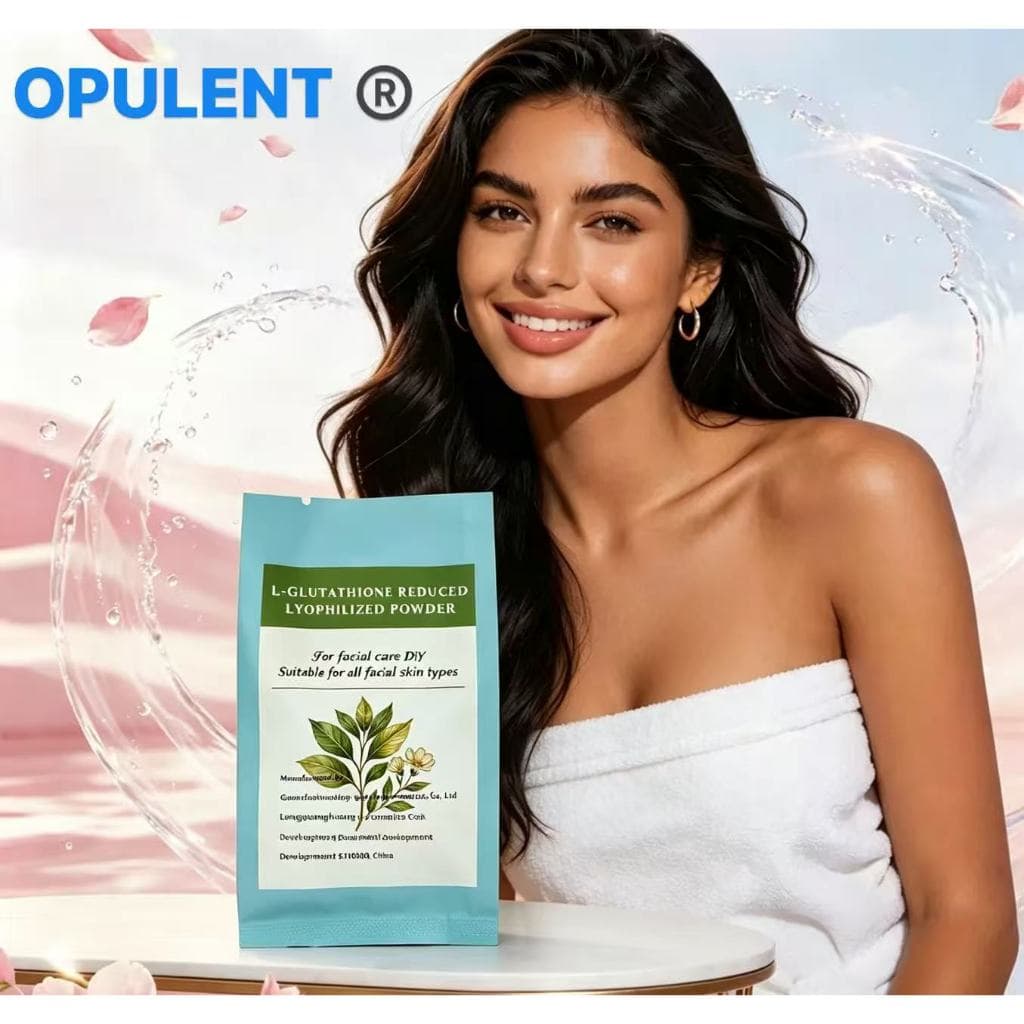 Pó De Especiarias De Glutationa Liofilizada Para Plantas Opulentes , Ingredientes Sabonete Artesanal De Limpeza facial D