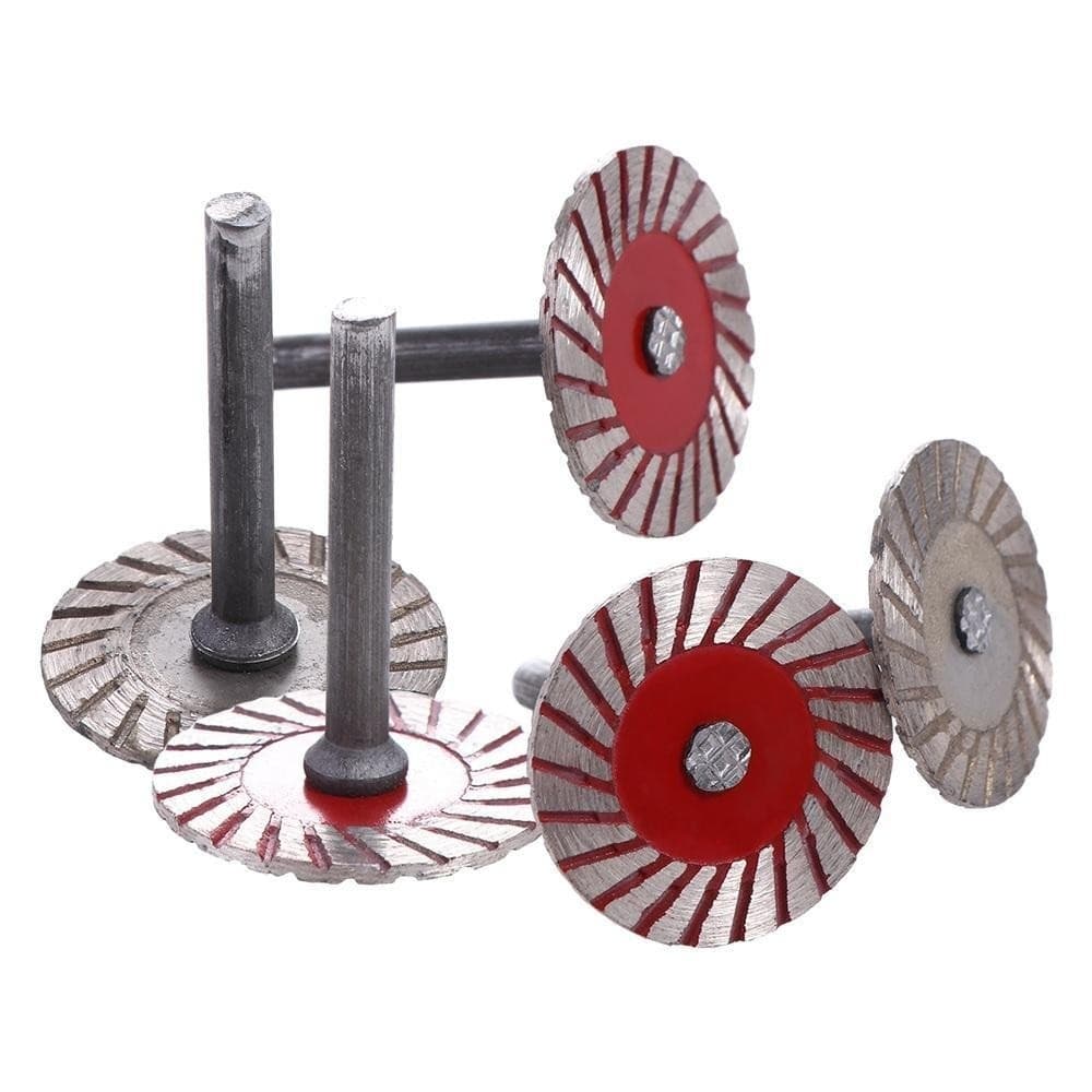 Disco Diamantado 40mm,Roda Com Serra De Arenito Haste De 6 Mm Para Mini Micro Retifica E Furadeira