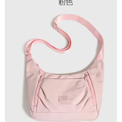 Bolsa mensageiro de bolinho feminina, bolsa feminina de grande capacidade, multibolso, leve, multifuncional, portátil, b