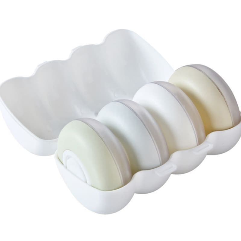 Sub-engarrafamento de loção portátil para viagem, 4 pacotes, tipo Push, Gel de banho, Shampoo, sub-embalagem, caixa de a