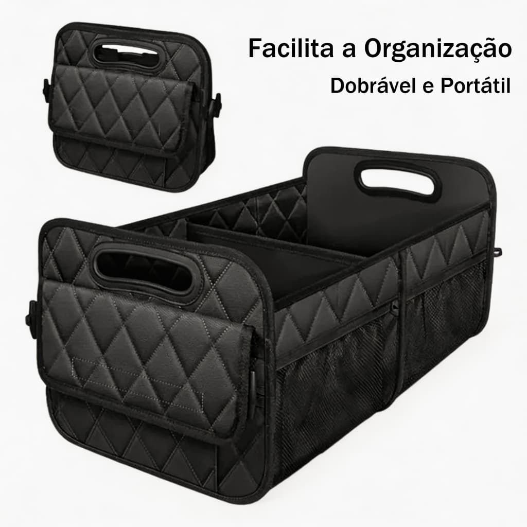 Organizador P/ Porta Malas Porta Treco Carro Viagem Grande Capacidade