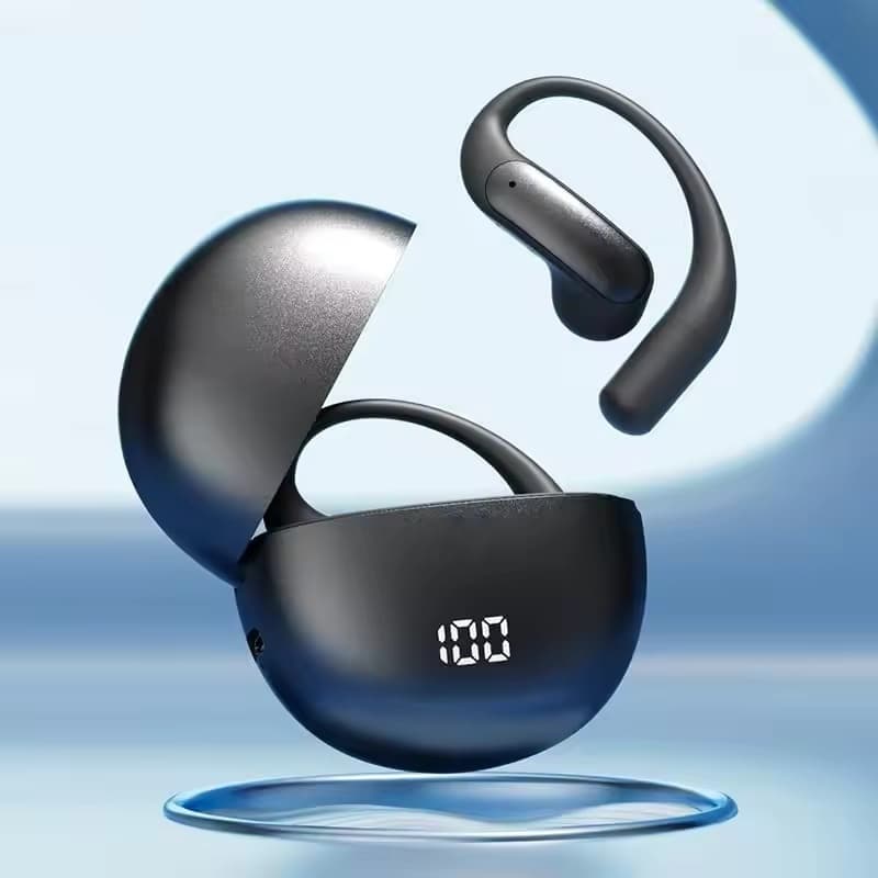 M18 Aberto Gancho Fones De Ouvido Sem Fio Compatível Bluetooth 5.4 Em Dois Sentidos Inteligente Voz Pendurado