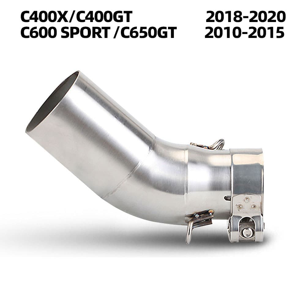 Tubo Adaptador De Ligação Intermediária Inoxidável Para Escapamento De Moto 51MM C400 C400XC400GT 2018-2020 C600 Sport C