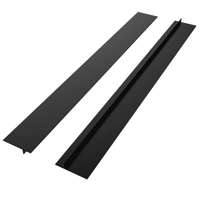 Tira de lacuna de fogão de Silicone fogão a gás à prova de óleo Anti-incrustante em forma de T tira de vedação tira
