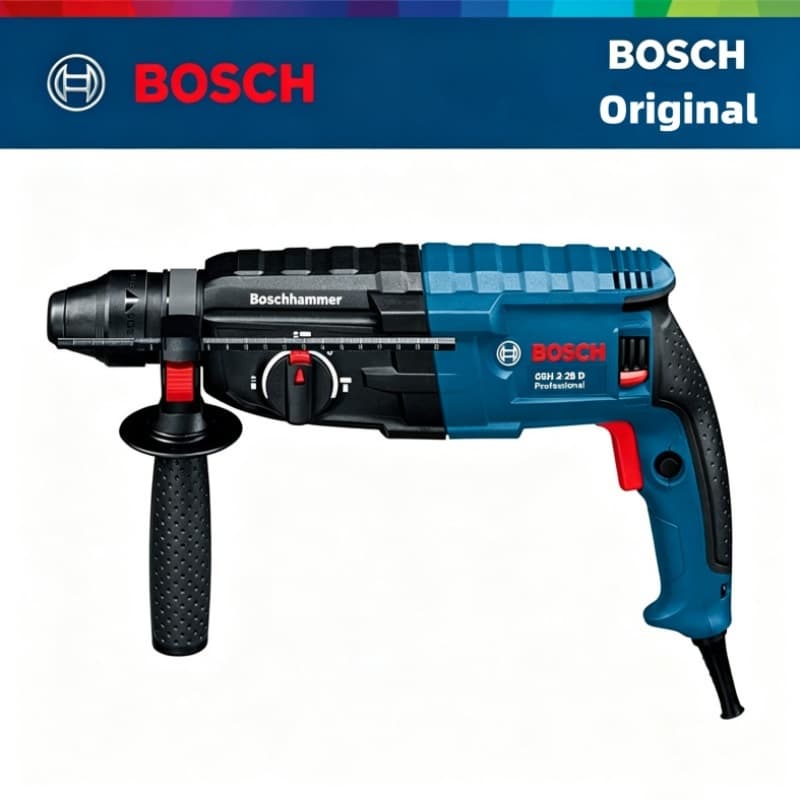 Furadeira De Impacto Martelete Rotativo Rompedor 1560W furadeira parafusadeira elétrica  bosch