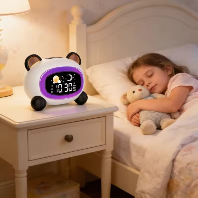 OK Para Acordar Despertador Infantil Com Treinamento De Sono E Máquina De Som Apresenta Presente De Aniversário Meninos
