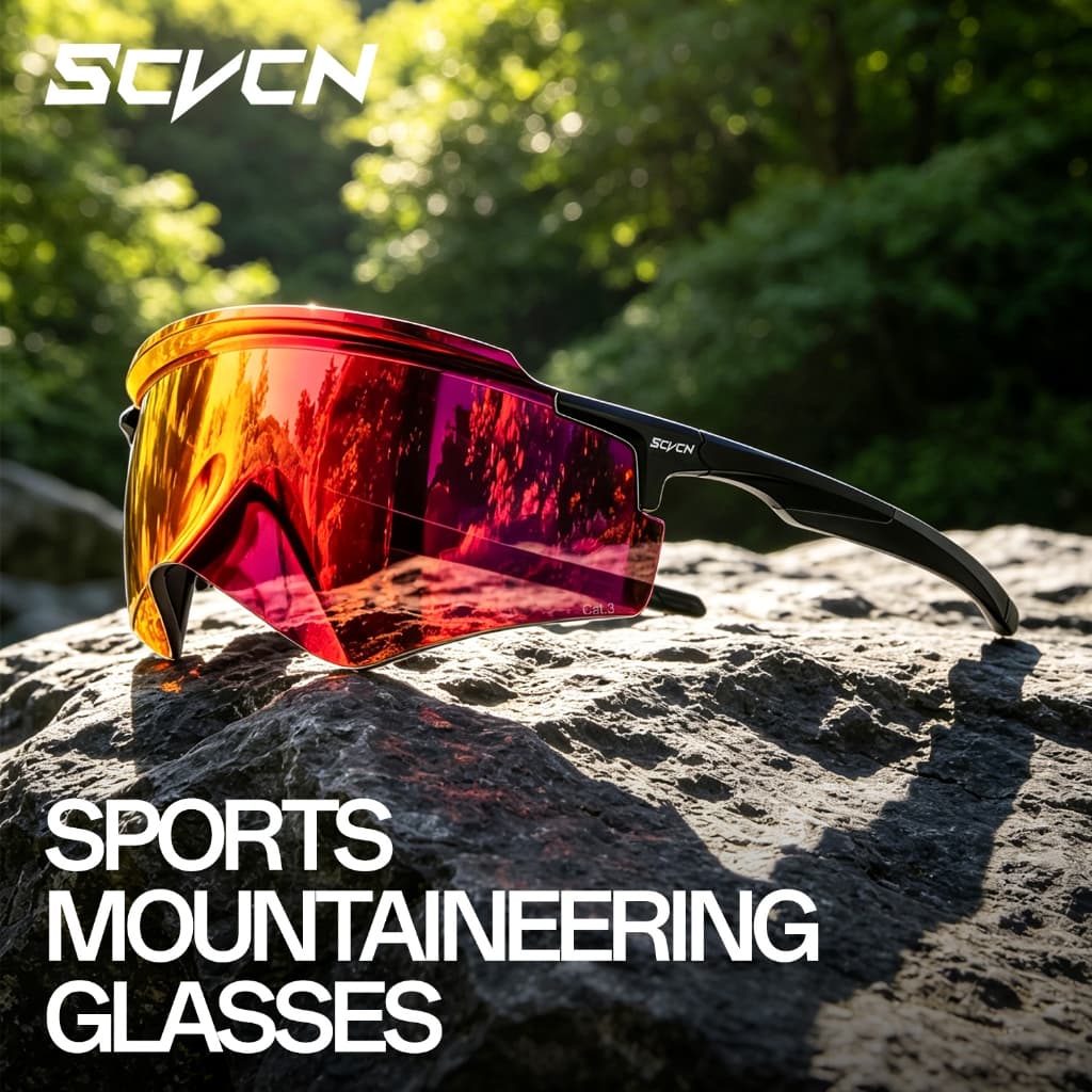 SCVCN Nova Modaóculos De Ciclismo UV400 Óculos De Sol MTB Masculino E Feminino HD Bicicleta
