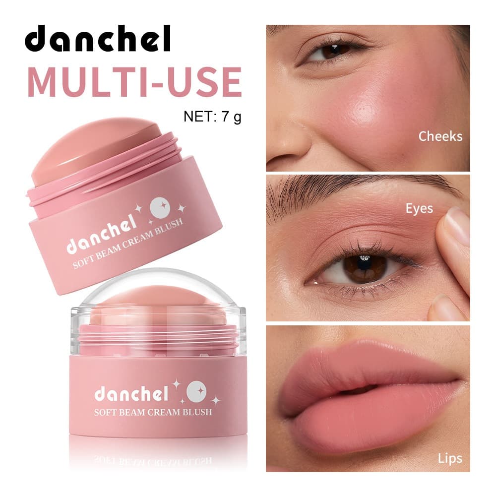 Creme De blush Leve E Suave , Fácil De Colorir , Transparente Iluminador Multiuso , Maquiagem Transfronteiriça