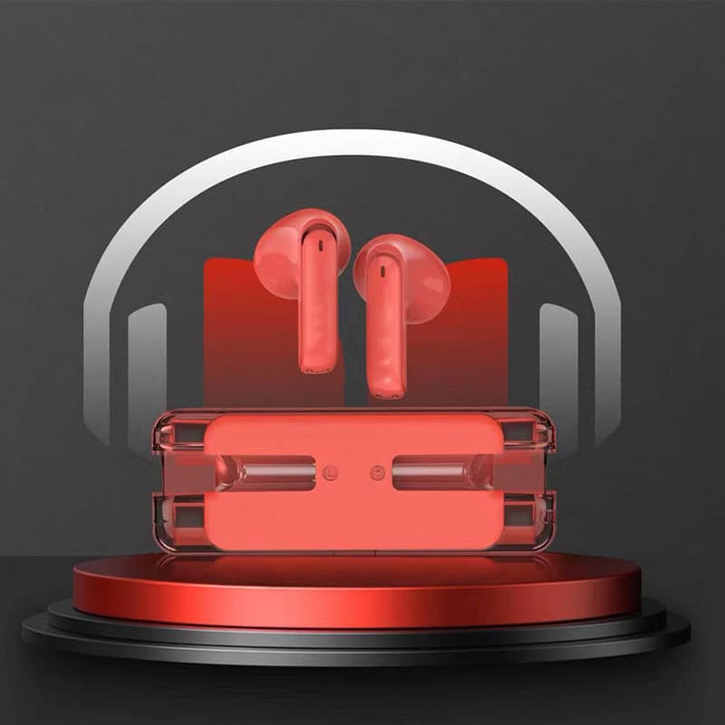 KT08 True Wireless Bluetooth Headset 5.3 Fone de ouvido para jogos à prova d'água, redução de baixo ruído