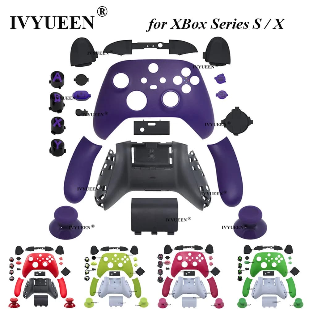 IVYUEEN Capa De Substituição Para Controle Xbox Series Xs , Frontal , Botão De Gatilho RB LB