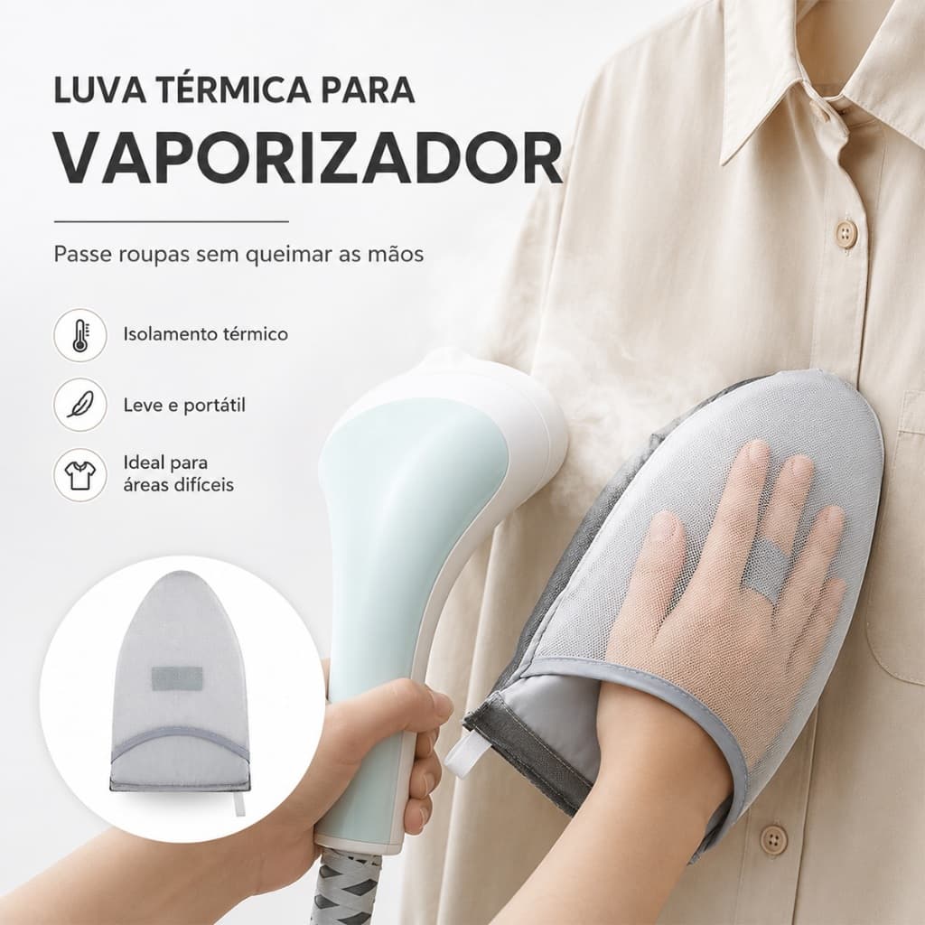Luvas de isolamento térmico portátil pequena almofada ferro máquina de engomar roupas luvas resistentes a altas temperat