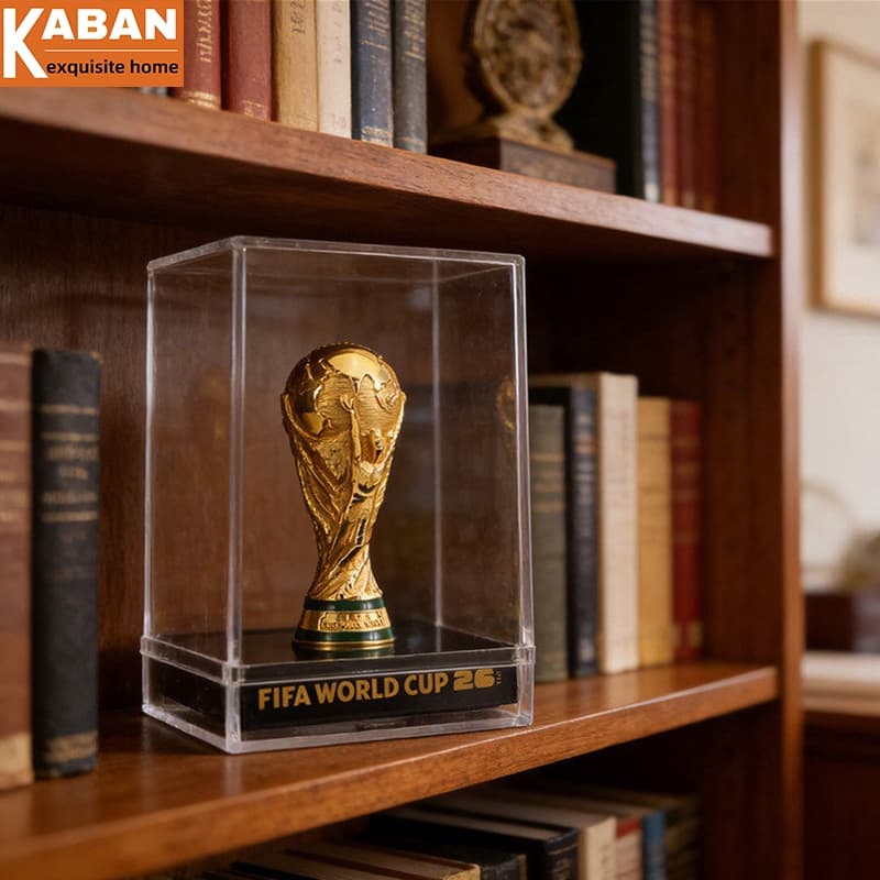 Modelo Oficial De Metal Da Copa Do Mundo FIFA 2026 , Peça De Exibição , Capa Contra Poeira , Lembrança , Troféu , Presen