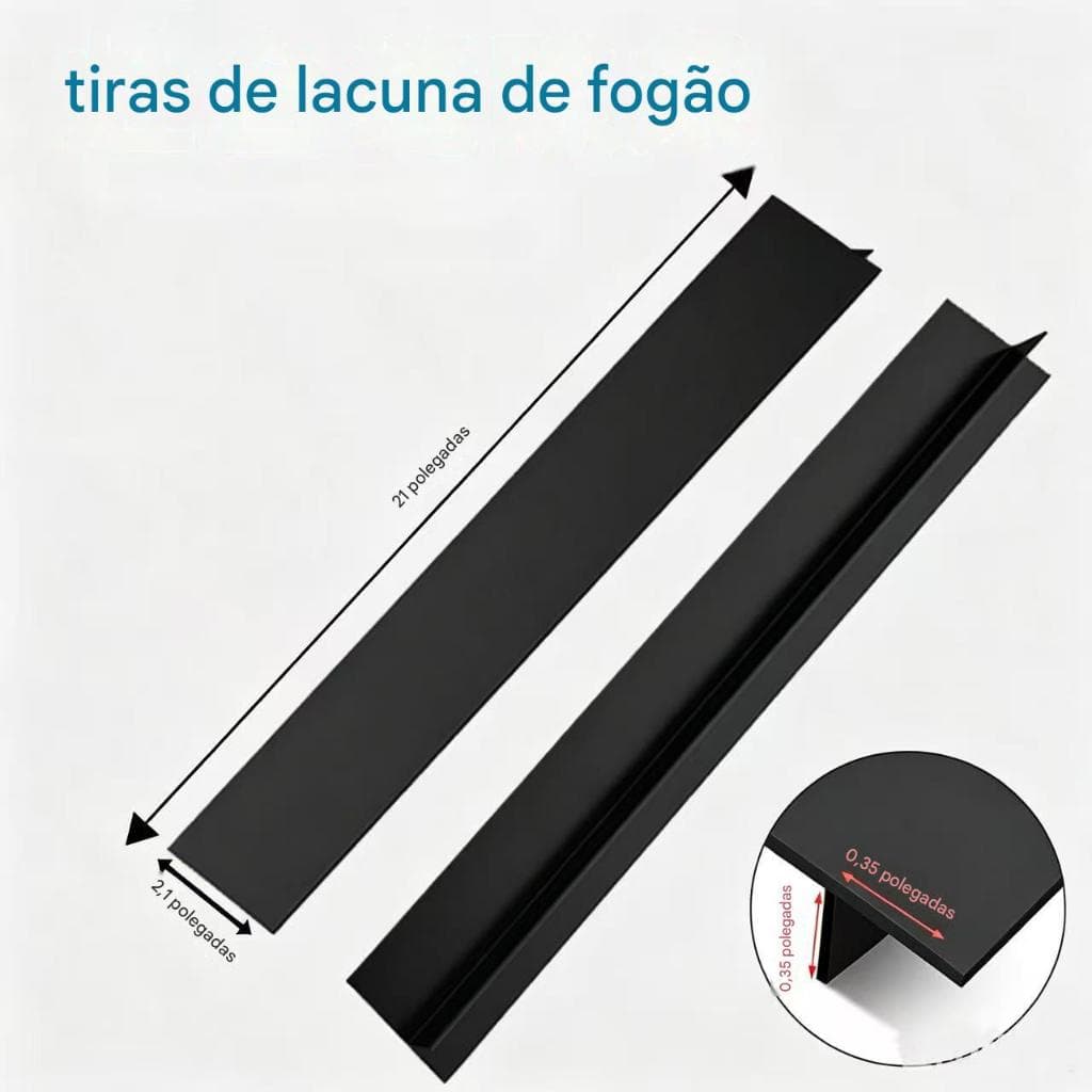 Tira de lacuna de fogão, fogão a gás de cozinha, à prova de óleo, Anti-manchas, tira de Silicone, resistente a altas tem