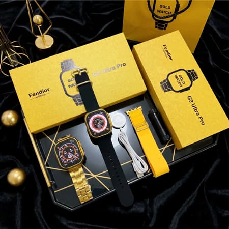 2026G9 Ultra pro Gold Smart Watch Calculadora de chamadas Bluetooth Saint Paulo Pronto estoque