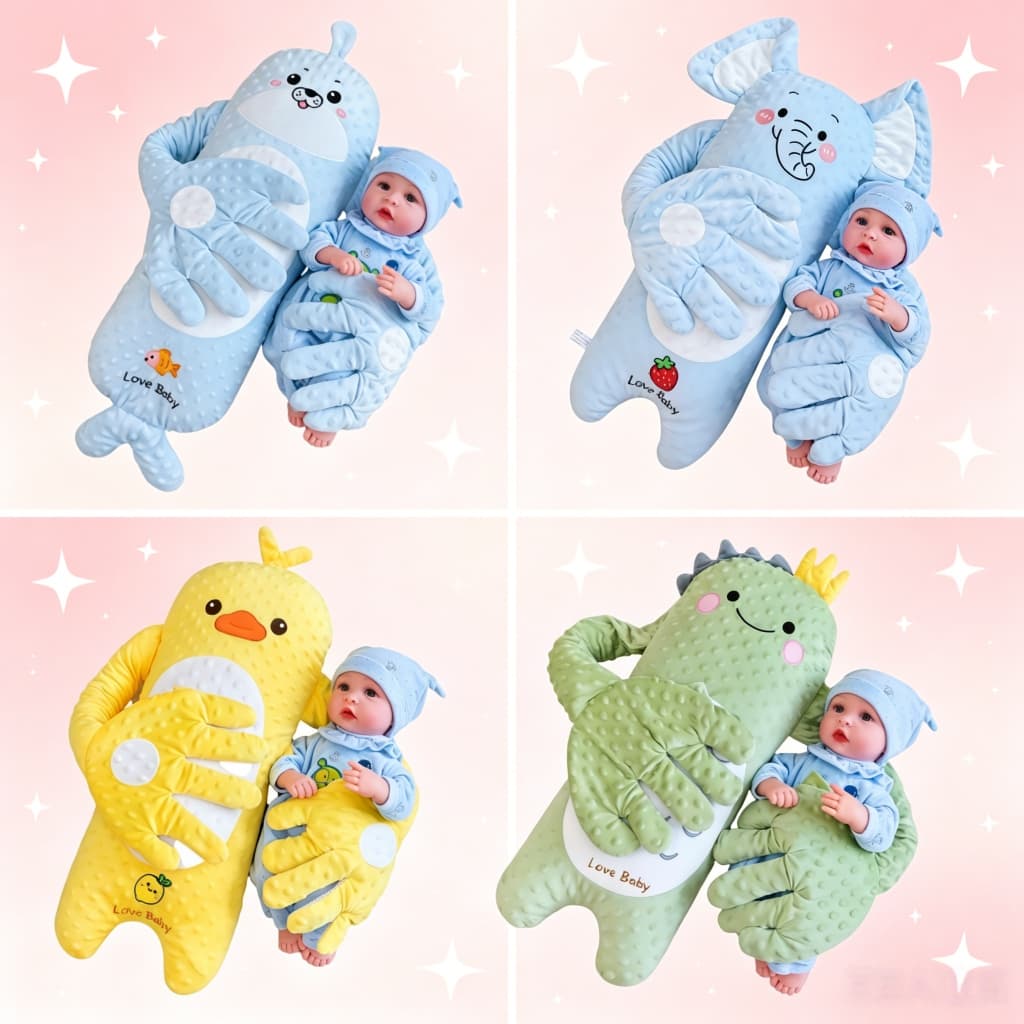 Bebê Calmante Palma Dormir Brinquedo Anti Estresse Tapa Automática Aquecimento Barriga