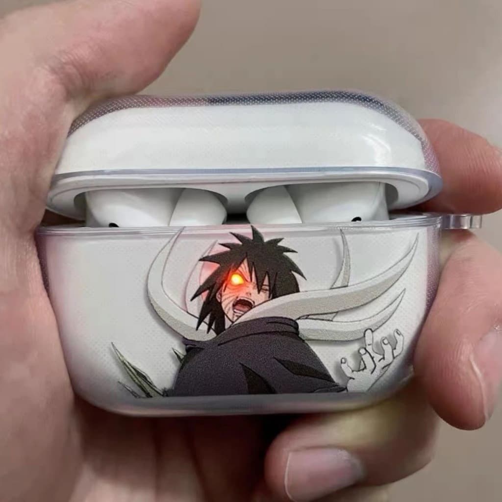 Naruto Uchiha Apple airpodspro Capa para fone de ouvido 2a geração 3a geração 4a geração Capa protetora Bluetooth