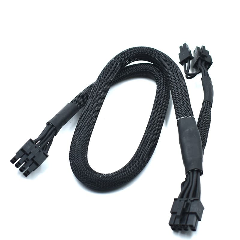 PSU PCI express 8 Pinos Para Cabo De Alimentação Duplo 6 + 2 PCIe 8 1 A 2 Divisor Corsair Type 4 modular RM1000 RM850 RM