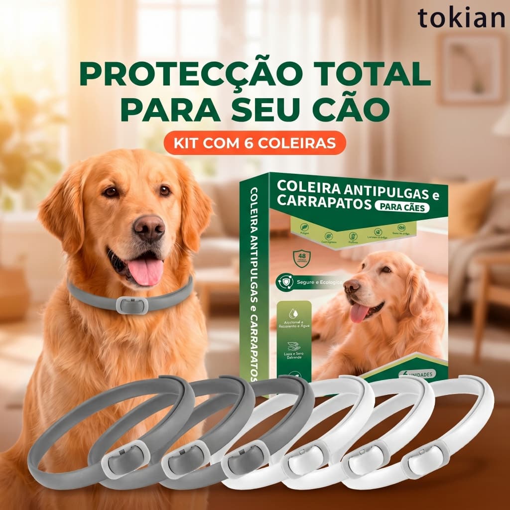 6 Pçs Pet Pulga E Carrapato Colar Impermeável Durável Coleira De Controle De Pragas Para Filhote De Cachorro Gatinho