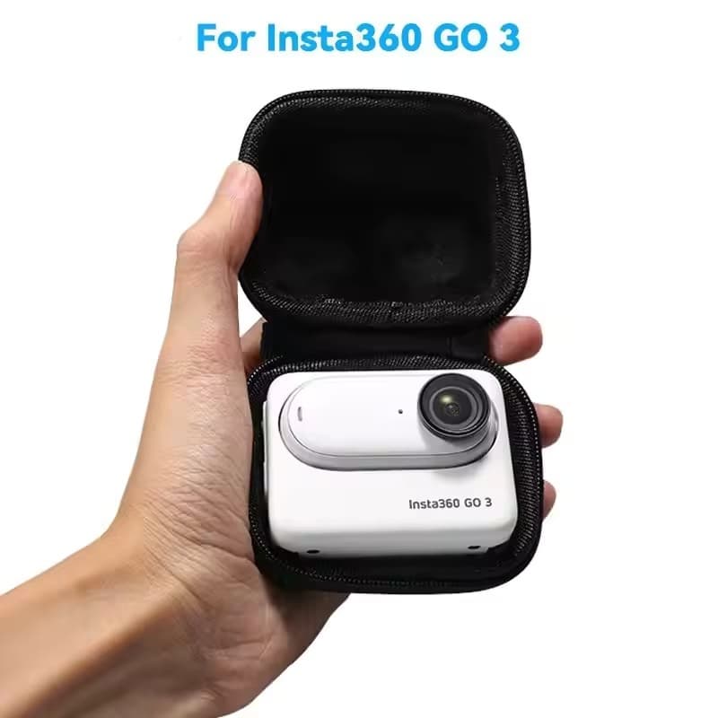 Para Insta360 GO 3 GO3S Acessórios Mini Saco Coleção Caso EVA Portátil Armazenamento De Viagem À Prova Dwaterproof Água