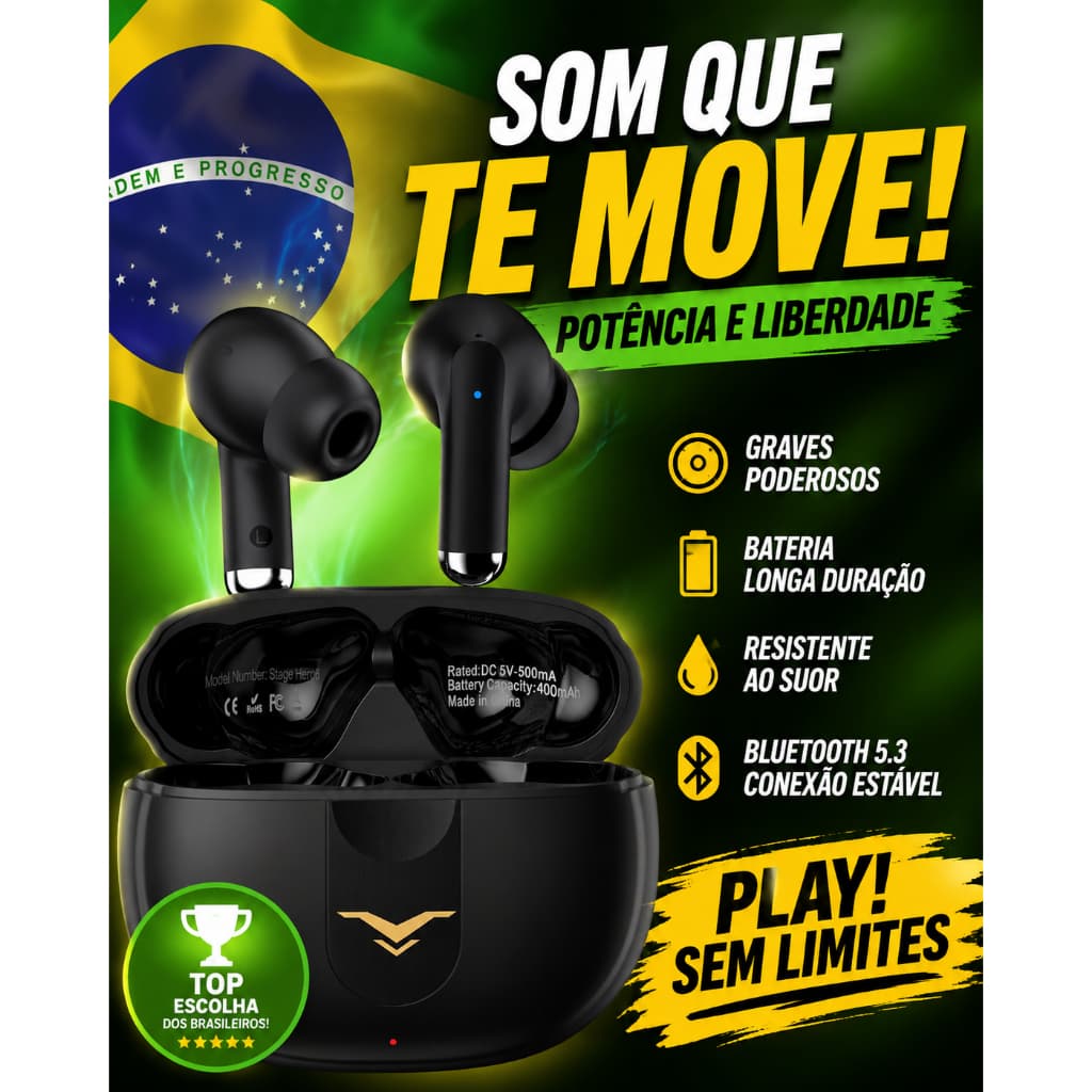 ANC Fones De Ouvido TWS Com Cancelamento Ativo De Ruído (ANC) , Sem Fio Bluetooth 5.2, 4 Microfones Para Chamadas