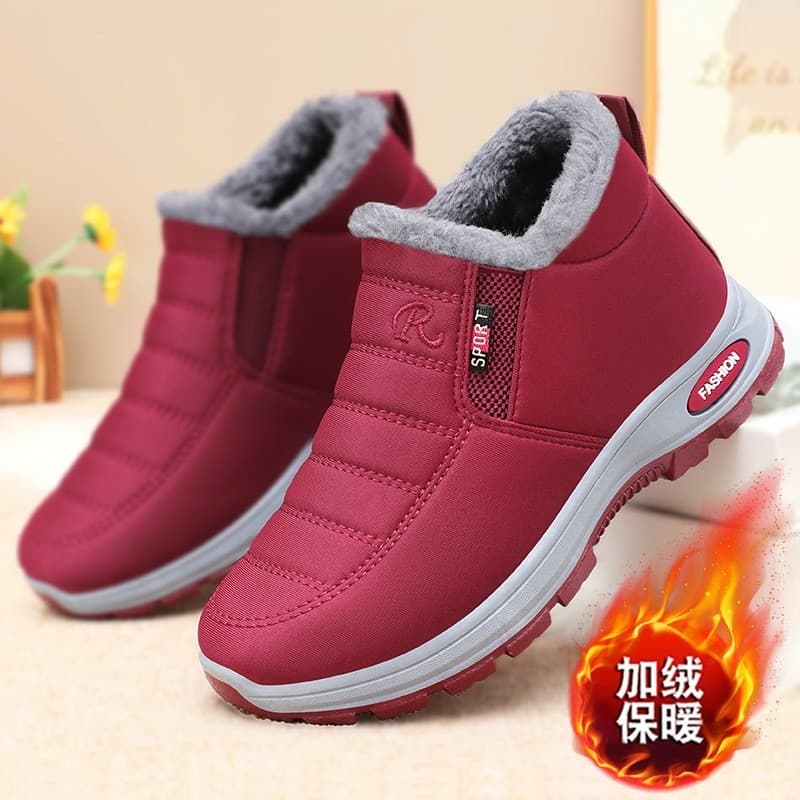 Botas De Inverno Super Quentes – Neve Unissex Com Sola Antiderrapante Grossa Para Homem E Mulher