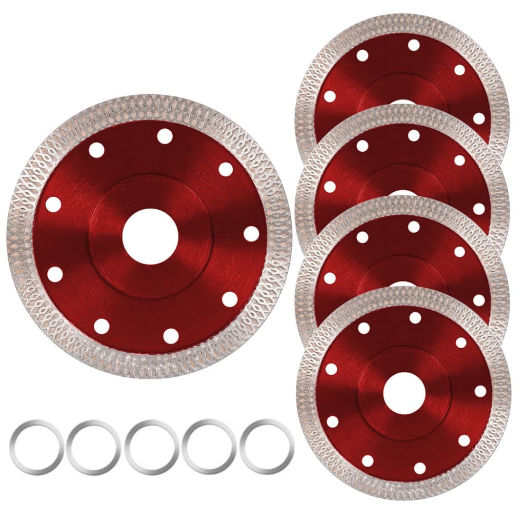 Disco de corte ultrafino de alto desempenho, tamanho 115x22mm, pode cortar perfeitamente a cerâmica