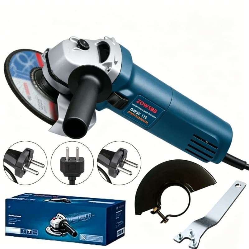 Esmerilhadeira angular modelo universal Bosch, alta potência industrial 110v/220v, envio rápido