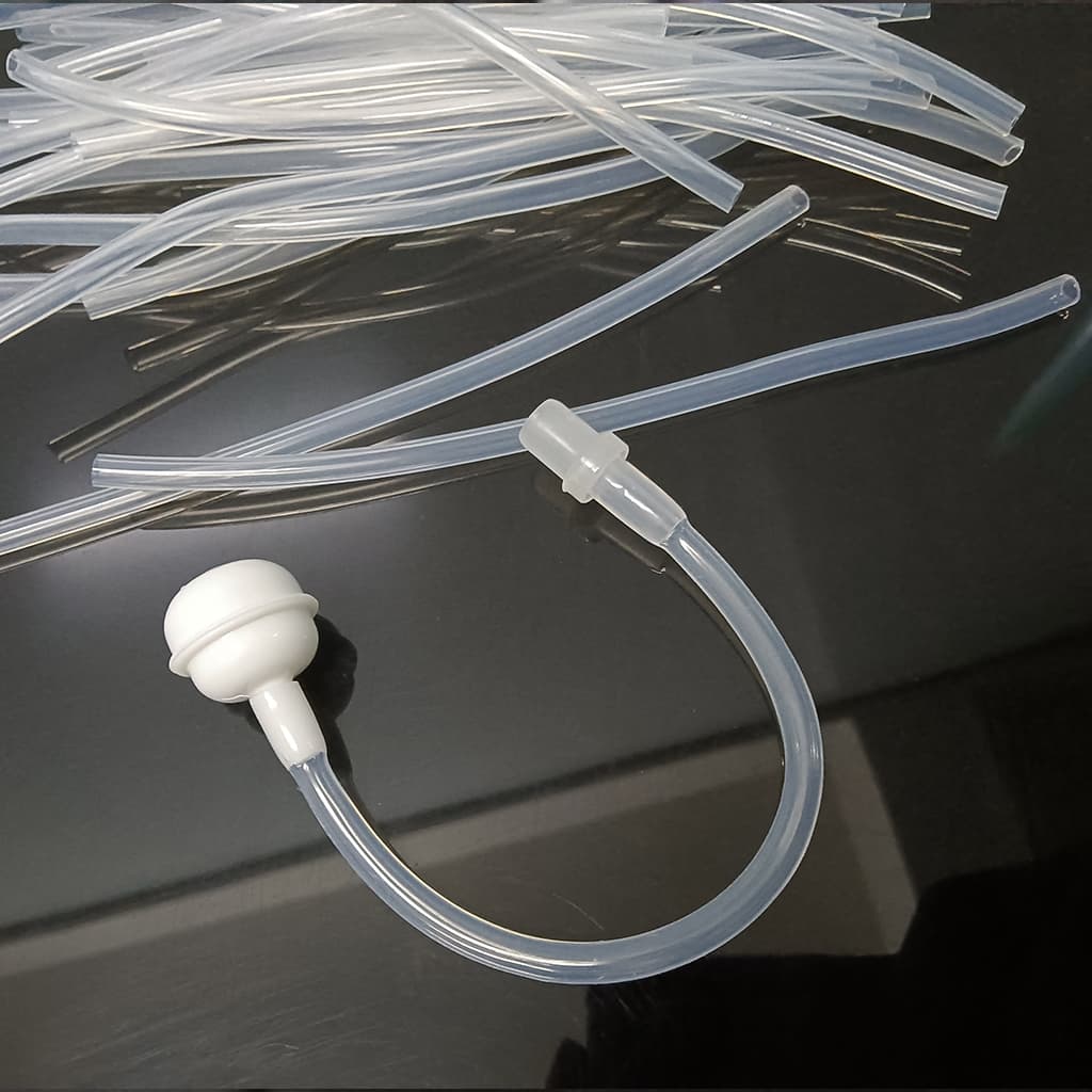 Acessórios De Palha Para Garrafa De Bebê , Conjunto De Silicone De Boca Padrão E Larga Com Bola De Gravidade , Tubo Maci