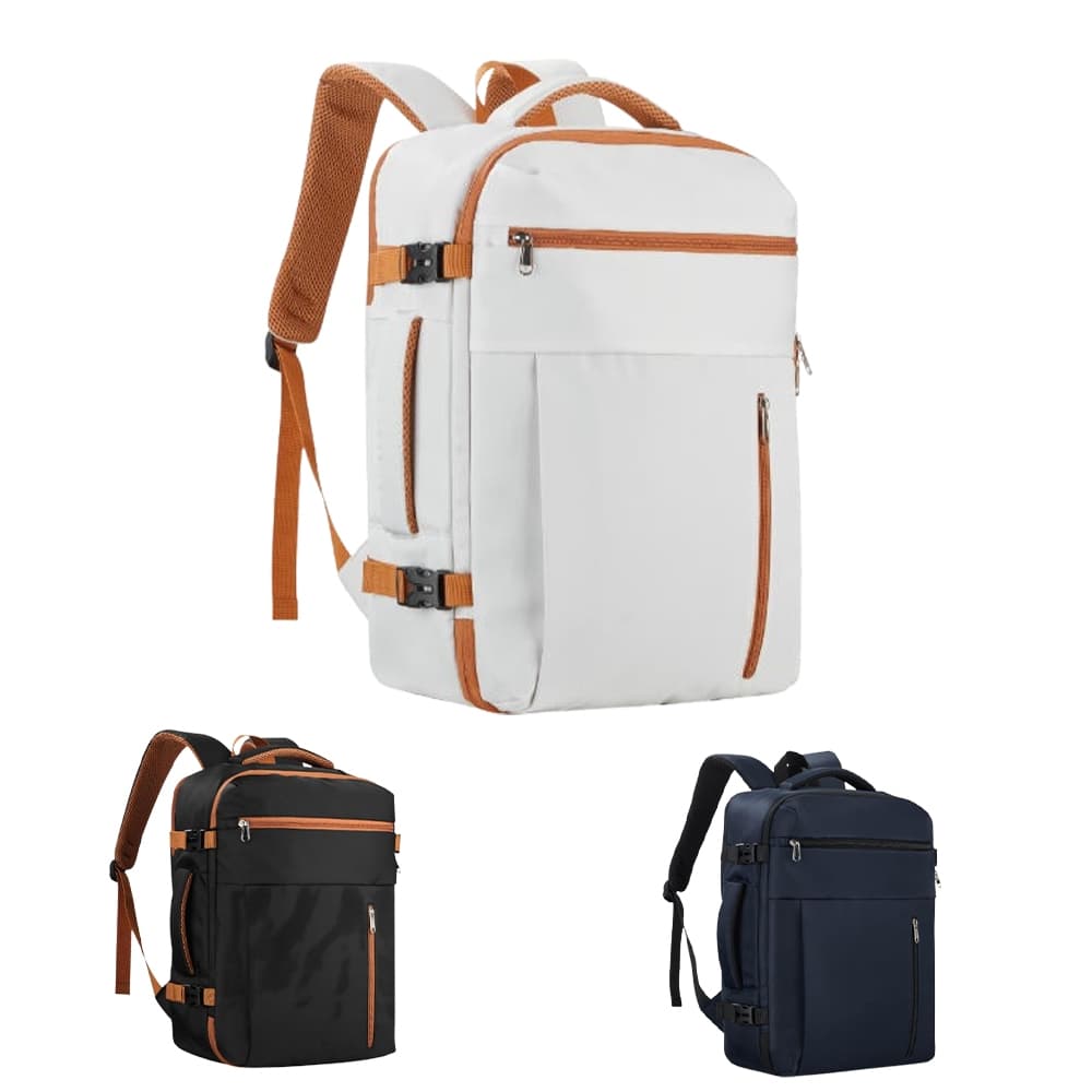 Mochila De Viagem 40L – 180 ° Abertura Total , Resistente À Água , Cabe Em Laptop De 18 Polegadas . Bagagem De Mão De Gr