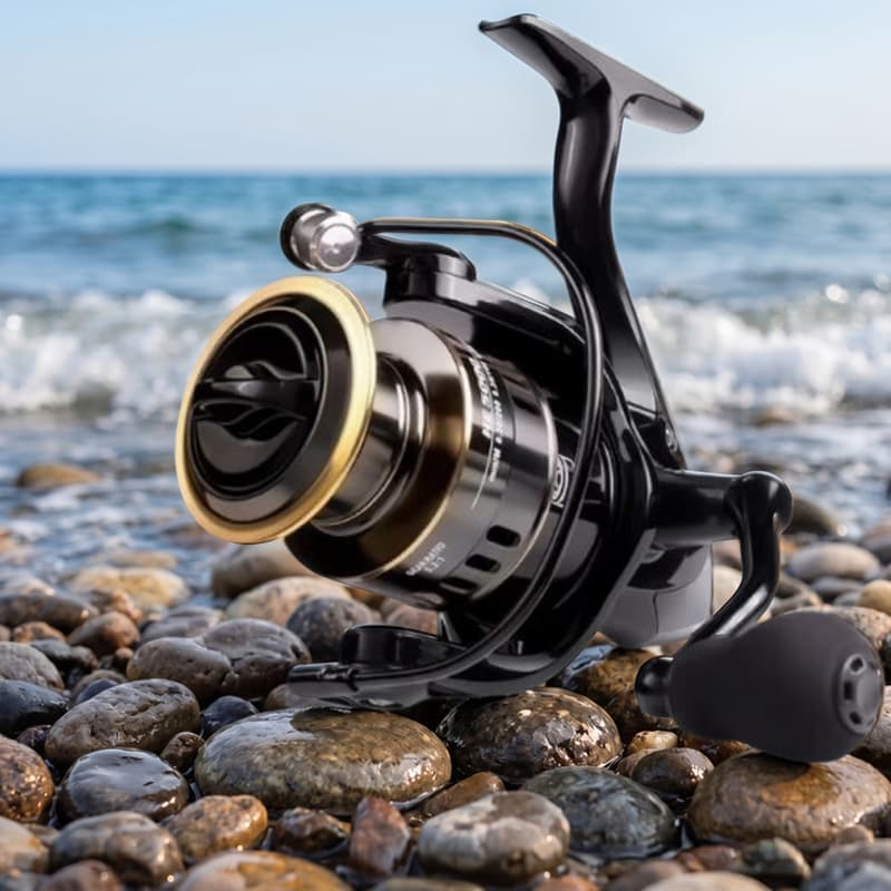Carretel De Pesca HD7000 , Com Capacidade Máxima De Carga De 10 kg , Adequado Para Em Alto Mar