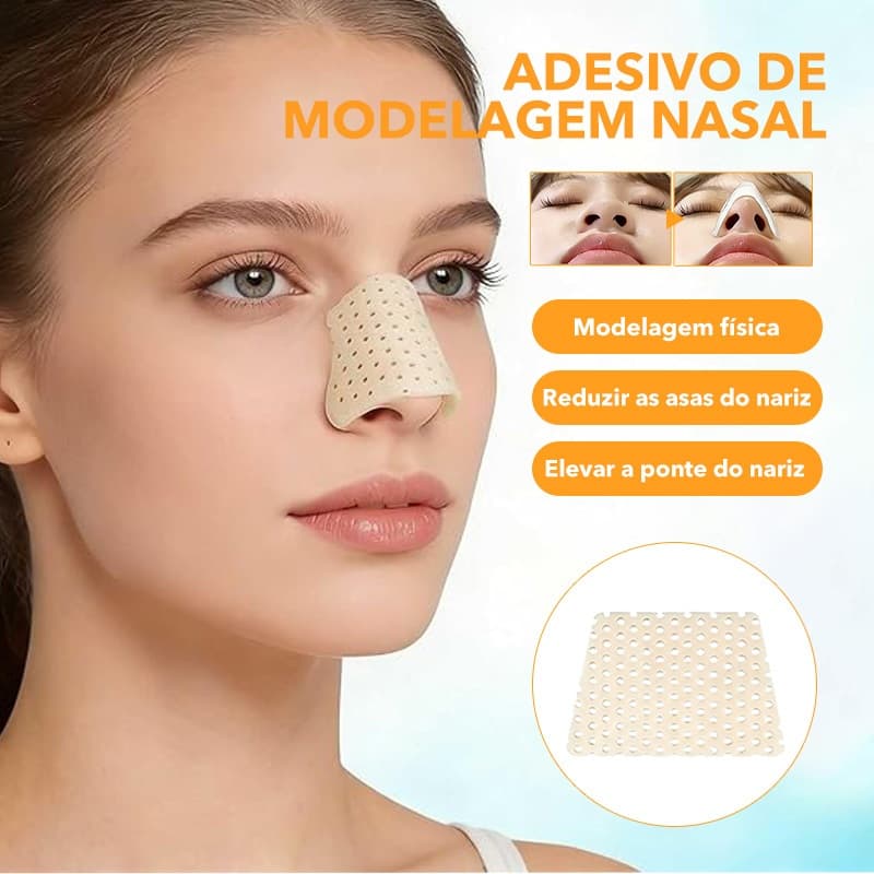 Remendo de nariz termoplástico quadrado Trapezoidal nariz remendo nariz asa moldar clipe de fixação cuidados de beleza