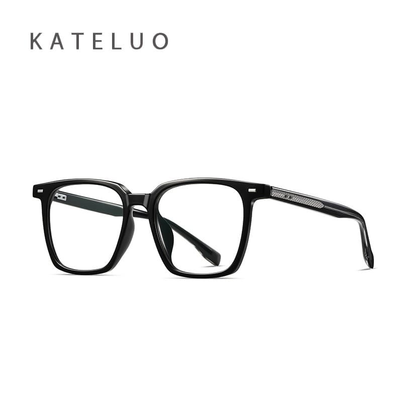 KATELUO Óculos De Moda Unissex Recém-Chegados , Armação Quadrada Ultraleve TR4004