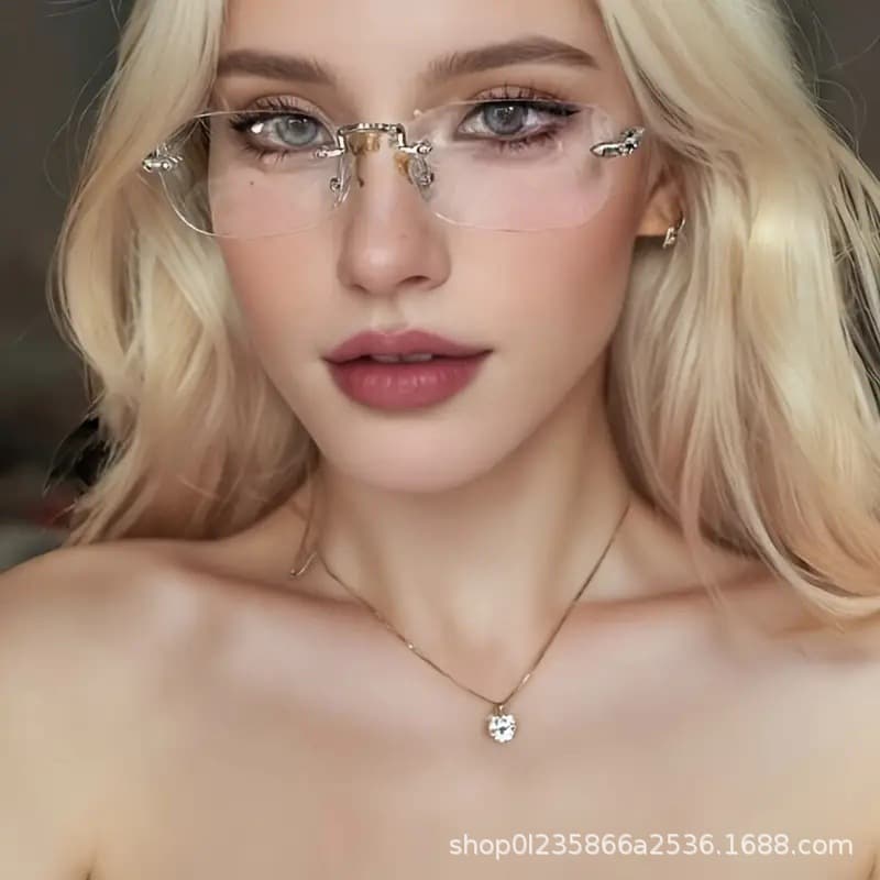 Oculos Fotocromatico Sem Aro UV400 Anti UV Dia Noite Interno Externo Leve Unissex Moda Conforto