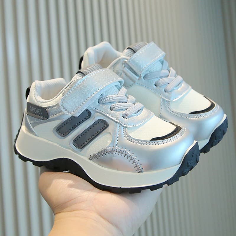 Tênis infantil Sapatos infantis casuais para meninos Moda tênis de corrida para meninas Leve e macio