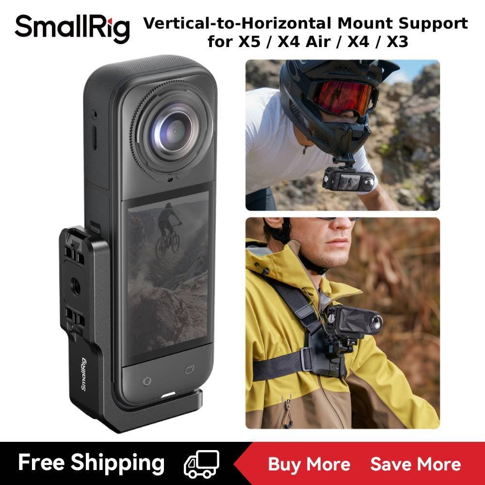 Suporte De Montagem Vertical A Horizontal SmallRig Para X5/X4 Air/X3 # 5824