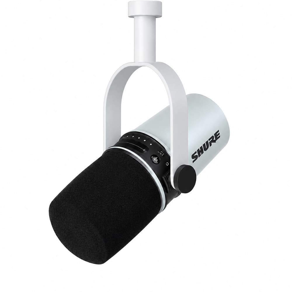 Microfone USB MV7 Para Gravação De Estúdio De podcasts De Transmissão De Jogos Ao Vivo , Branco