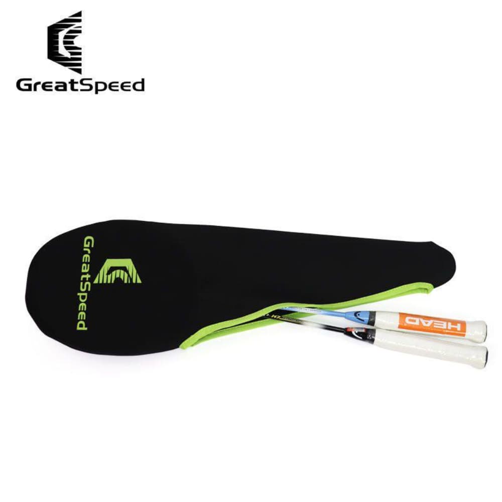 GREATSPEED raquete de tênis Badminton raquete capa protetora Anti-colisão elástico raquete capa saco